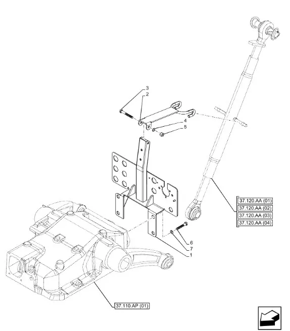 5092607 - кронштейн